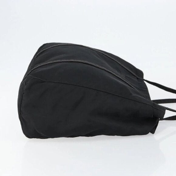 PRADA Shoulder Bag Nylon Black Silver Auth 146770 - Picture 4 of 16